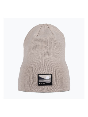 Зимна шапка BUFF Knitted Lilon long birch grey