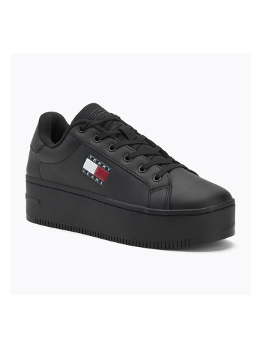 Tommy Jeans дамски обувки Tjw Flatform Cupsole Ess black