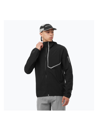 Мъжко яке за бягане Salomon Bonatti Trail deep black