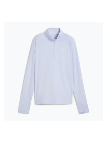 Дамски суитшърт за бягане PUMA Run Velocity Cloudspun 1/4 Zip cool weather/heather