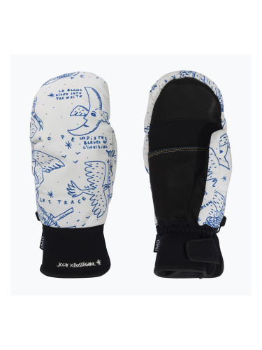 Дамски скиорски ръкавици Rossignol JCC Mitten snow angel artic print