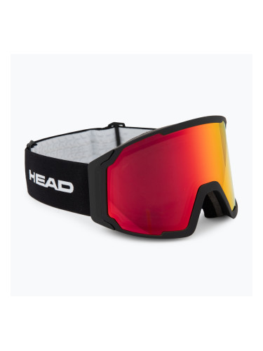Предпазни ски очила HEAD Neves M red/black/fmr yellow red