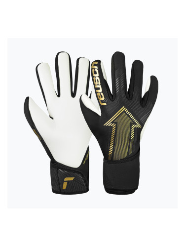 Вратарски ръкавици Reusch Fastgrip Silver black/gold