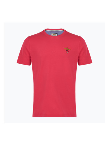 Мъжка тениска Aeronautica Militare Essential magenta