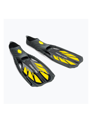 AQUA-SPEED Плавници за гмуркане Inox черни/жълти 553