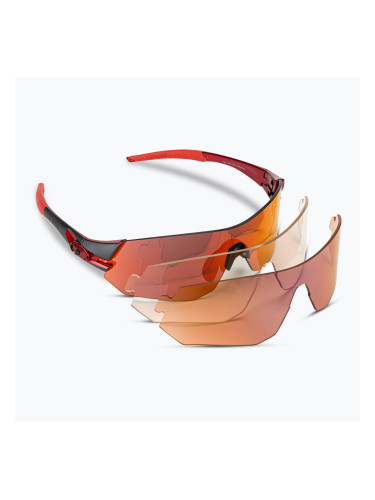 Очила за колоездене Tifosi Tsali Clarion gunmetal red/clarion red/ac red/clear