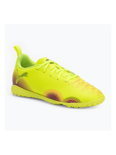 Детски футболни обувки PUMA Future 8 Play TT yellow alert/ puma black/ sun struck