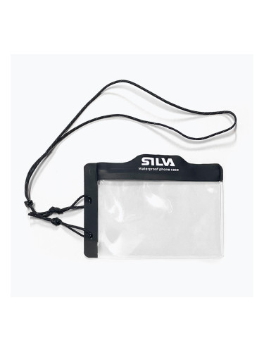 Водоустойчив калъф за телефон Silva Waterproof Phone Case transparent/ black 