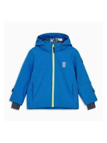 Детско ски яке LEGO Lwjaz 802 синьо