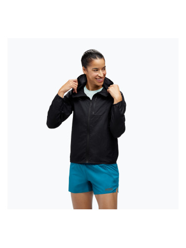 Дамско яке за бягане HOKA Skyflow black