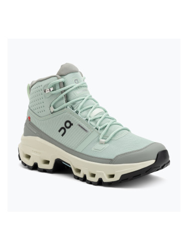 Дамски туристически обувки On Cloudrock Mid Waterproof mineral/aloe