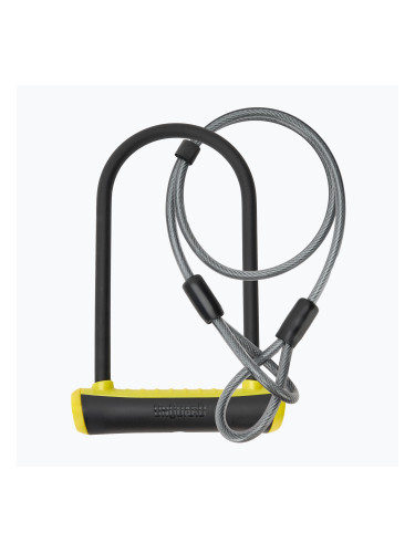 Заключващо устройство за велосипед OnGuard Neon 8154YL U-Lock black/yellow