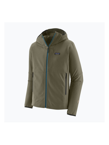 Мъжки суитшърт Patagonia R1 TechFace Hoody basin green