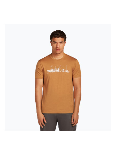 Мъжка тениска Icebreaker Merino 150 Tech Lite The Peaks Trail