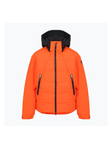 Детско скиорско яке Descente Puff mandarin orange