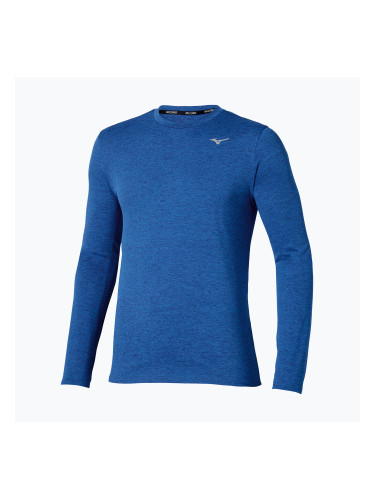 Мъжки тичащи тениски с дълъг ръкав Mizuno Core Impulse Tee sodalite blue