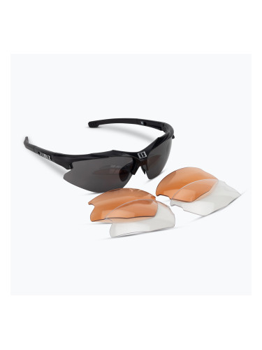 Очила за колоездене Bliz Hybrid Small S3 лъскаво черно/дим