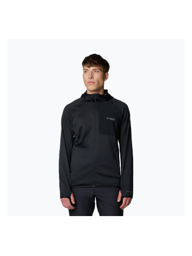 Мъжки суитшърт Columbia Triple Canyon Grid Fleece Hooded Full Zip II black
