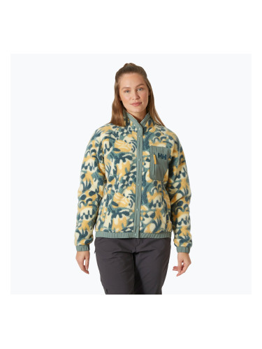 Дамски суитшъртHelly Hansen Imperial Printed Pile Snap sand bruce aop