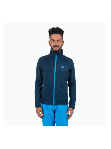 Мъжки суитшърт Rossignol Blackside Fleece Fz dark navy