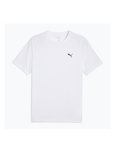 Мъжки потник PUMA ESS Small Logo Poly Tee puma white