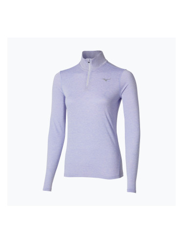 Дамски потник за бягане Mizuno Core Impulse Half Zip Tee icelandic blue