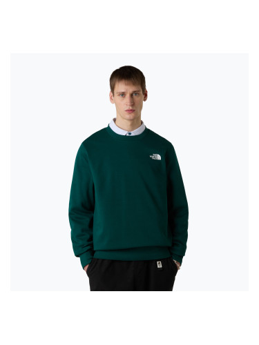 Мъжки суитшърт The North Face Simple Dome Crew hunter green