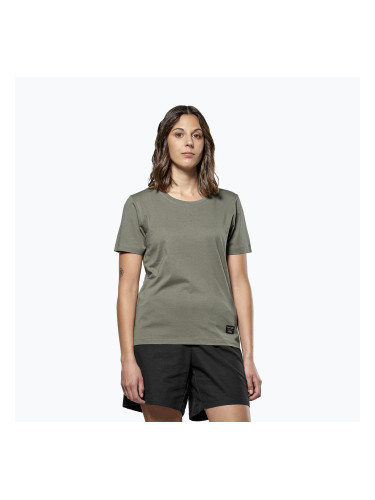 Дамска тениска Salewa Eagle Logo Patch 5A50 избледняло зелено