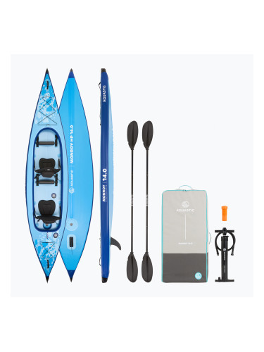 AQUASTIC Monroy 14'0" 427 cm син каяк/SUP хибрид