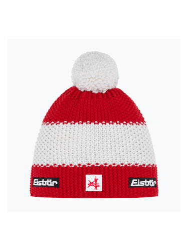 Детска зимна шапка Eisbar Stan Pompon SA ketchup/white/ketchup