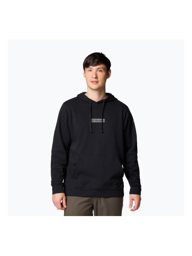 Мъжки суитшърт Columbia Trek Hoodie black/puff box gem
