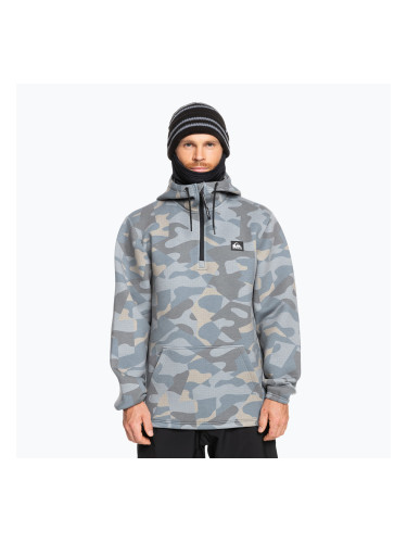 Мъжки суитшърт за сноуборд Quiksilver Shredder Hoodie puzzle camo ice flow