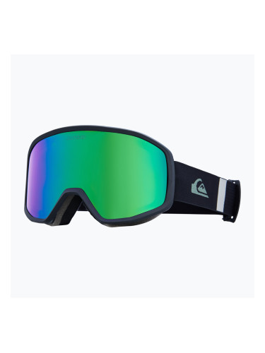 Мъжка маска за сноуборд Quiksilver Harper black/clux ml green