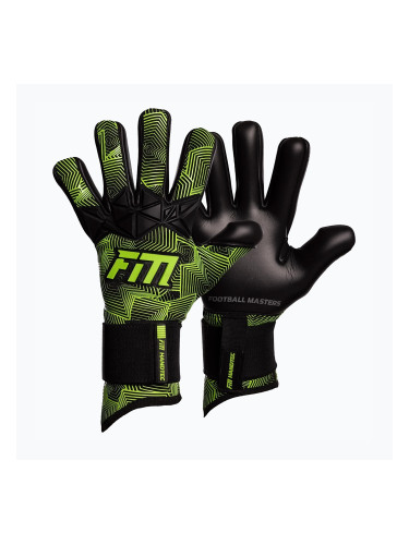 Вратарски ръкавици Football Masters Varis X Pro NC black/green