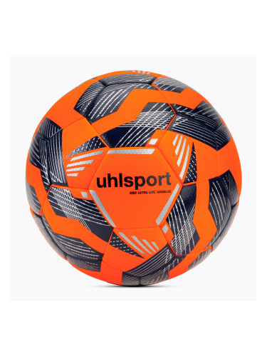 Футбол uhlsport 290 Ultra Lite Addglue fluo orange/navy/silver размер 4