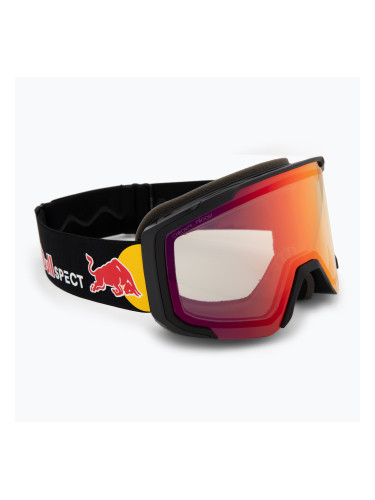 Скиорска маска Red Bull SPECT Jibb Photo matt black/brown with red chrome x