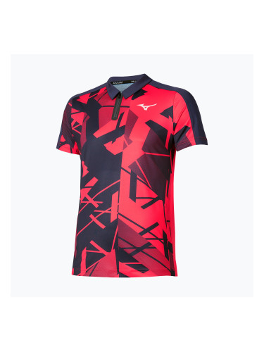 Мъжка тениска Mizuno Daybreakers Shadow Polo vibrant red
