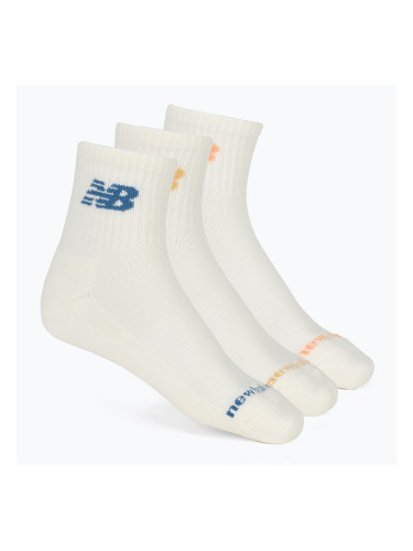 Чорапи New Balance Everyday Ankle 3 чифта white