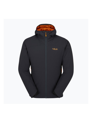 Мъжко подплатено яке Rab Xenair Alpine Light ebony/marmalade