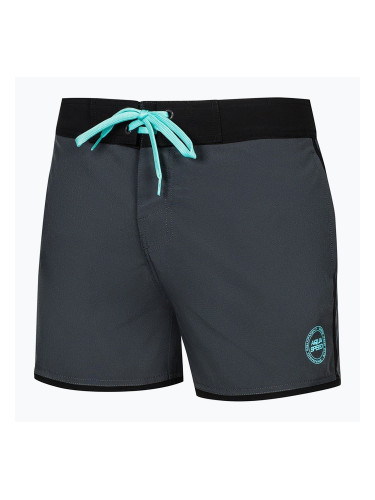 Мъжки къси панталони за плуване AQUA-SPEED Axel сив 337