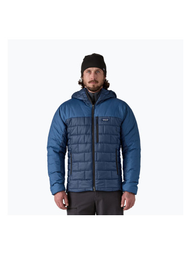Мъжко пухено яке Patagonia Hi-Loft Nano Puff Hoody clement blue