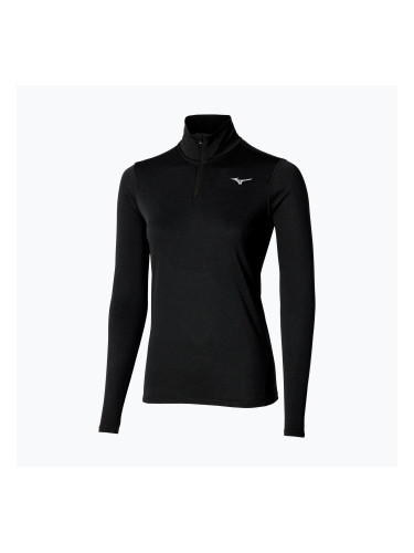 Дамски потник за бягане Mizuno Core Impulse Half Zip Tee black