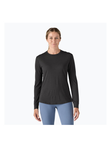 Дамска блуза с дълъг ръкав Patagonia Cap Cool Merino Blend black