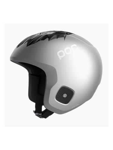 Детска скиорска каска POC Skull Dura Jr Marco Odermatt Ed. argentite silver