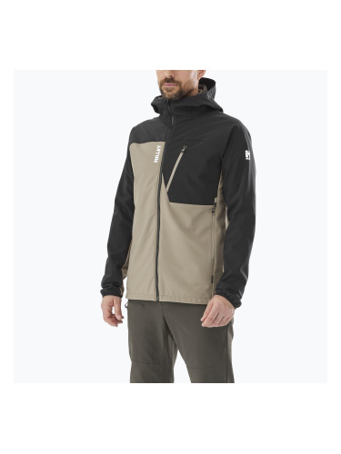 Мъжко софтшел яке Millet Magma Shield Hoodie dorite/ black