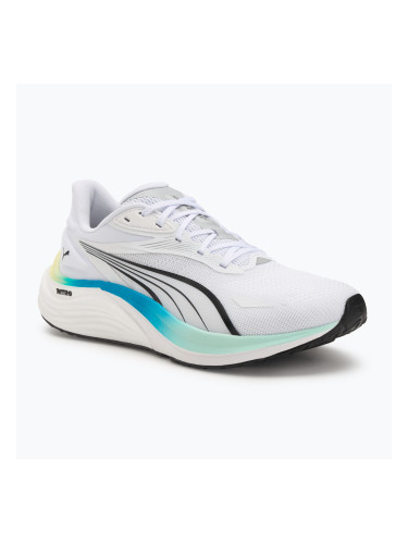 Мъжки обувки за бягане PUMA Electrify Nitro 4 puma white/mint melt/speed blue