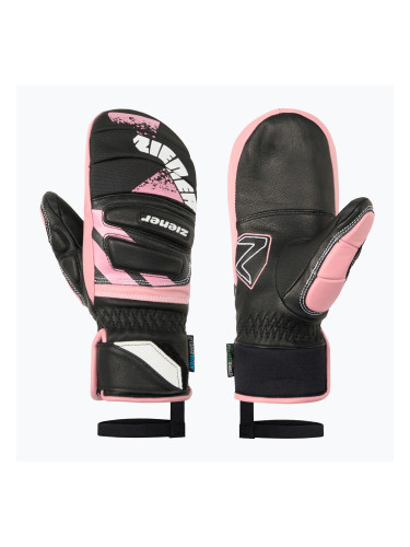 Детски скиорски ръкавици Ziener Lopaki-Z AS PR Mitten black/pink vanilla