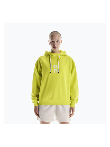 Дамски суитшърт On Club Hoodie lime