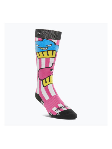 Дамски чорапи за сноуборд ThirtyTwo Double pink/white