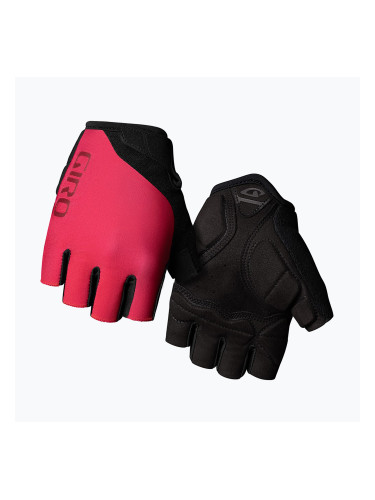 Дамски ръкавици за колоездене Giro Jag'ette raspberry/dark cherry